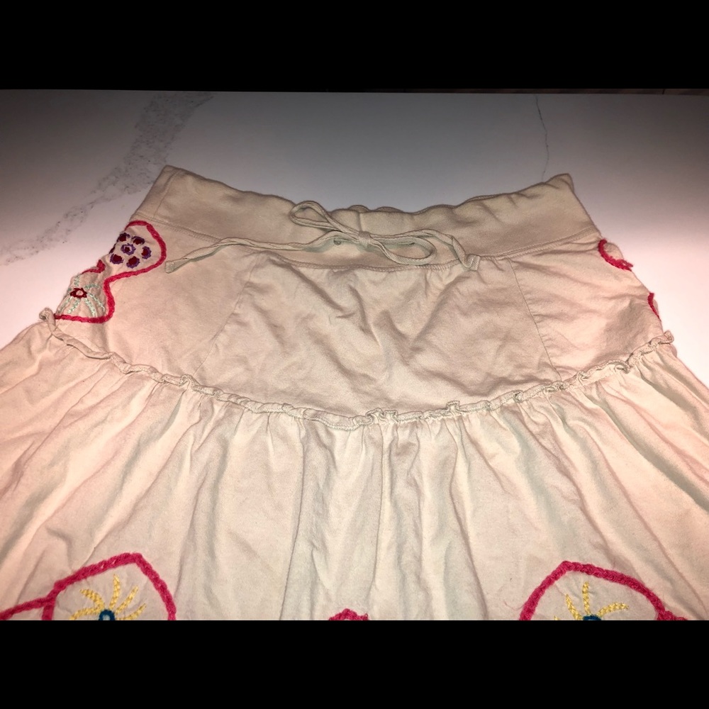 Euc free people cotton tan skirt - Picture 4 of 6